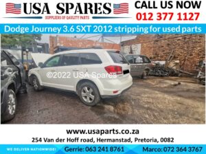 2012 Dodge Journey 3.6 SXT stripping for used parts for sale