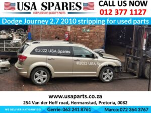 2010 Dodge Journey 2.7 RT stripping for used parts for sale