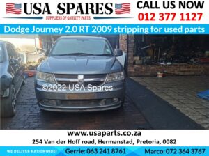 2009 Dodge Journey 2.0 RT stripping for used parts for sale