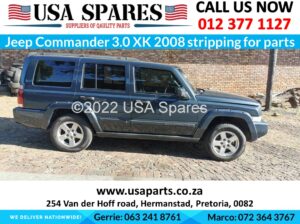 2007 Jeep Commander 3.0 XK stripping for used parts for sale
