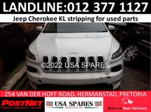 Jeep Cherokee KL stripping for used parts