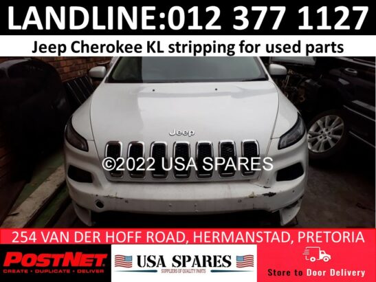 Jeep Cherokee KL stripping for used parts