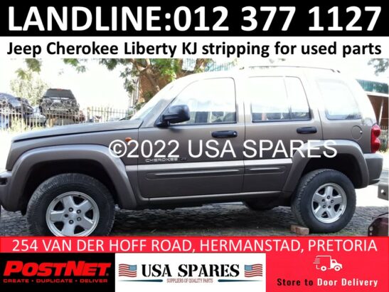 Jeep Cherokee Liberty KJ stripping for used parts