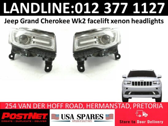 Jeep Grand Cherokee WK2 xenon headlights for sale