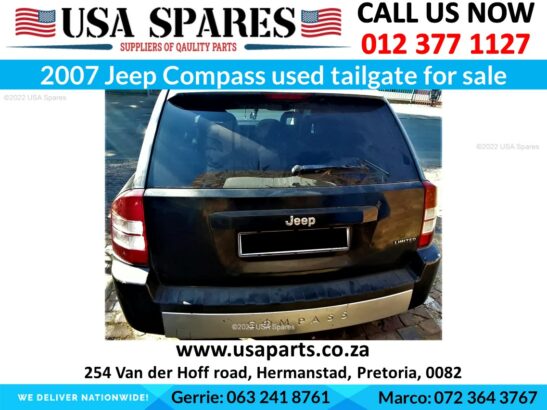 Jeep Compass MK1 tailgate for sale