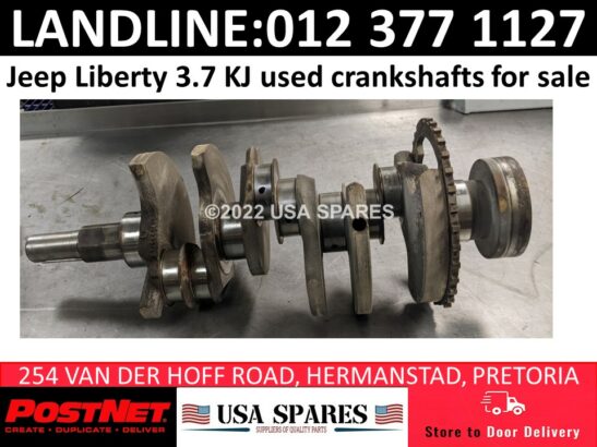 Jeep Cherokee Liberty 3.7 KJ used crankshafts for sale