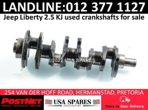 Jeep Cherokee Liberty 2.5 KJ used crankshafts for sale