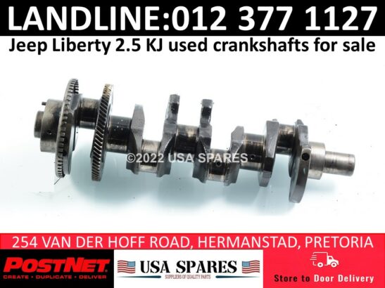 Jeep Cherokee Liberty 2.5 KJ used crankshafts for sale