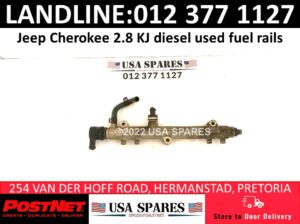 Jeep Cherokee 2.8 KJ diesel used fuel rail for sale