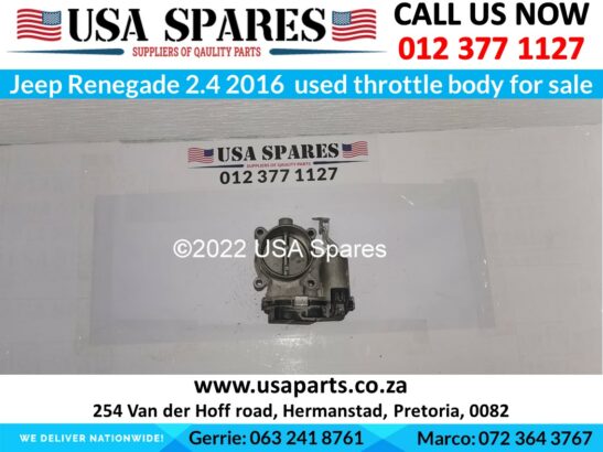 2016 Jeep Renegade 2.4 trailhawk used throttle body for sale