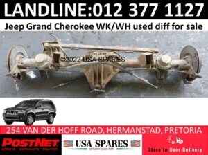 Jeep Grand Cherokee WK/WH used diff for sale
