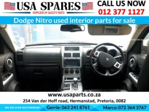 Dodge Nitro SXT/RT used interior parts for sale