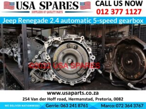 Jeep Renegade 2.4 used 5 speed automatic gearbox for sale