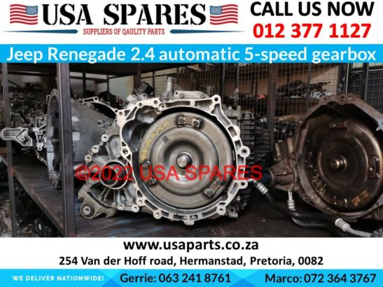 Jeep Renegade 2.4 used 5 speed automatic gearbox for sale