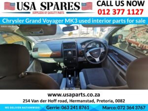Chrysler Grand Voyager LX/SXT/RT used interior parts for sale