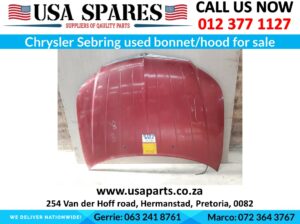 Chrysler Sebring bonnet/hood for sale