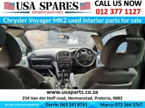 Chrysler Grand Voyager LX/LE/SE used interior parts for sale