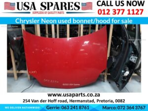 Chrysler Neon bonnet/hood for sale