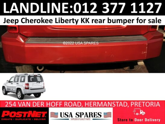 Jeep Cherokee Liberty KK used rear bumper for sale