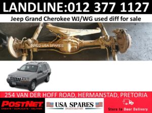 Jeep Grand Cherokee WJ/WG used diff for sale
