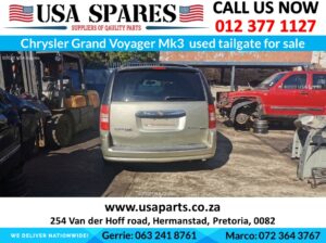 Chrysler Grand Voyager MK3 tailgate for sale