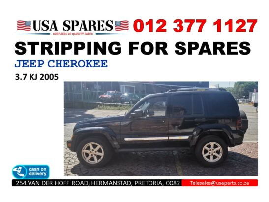 Jeep Cherokee 3.7 KJ 2005 stripping for used spares