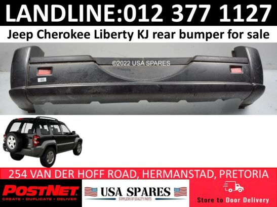 Jeep Cherokee Liberty KJ used rear bumper for sale