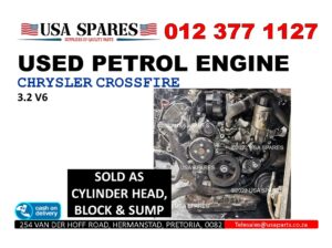Chrysler Crossfire 3.2 used petrol engine for sale
