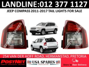 2011 Jeep Compass MK2 smoked tail lights for sale