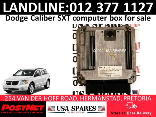 Dodge Caliber SXT computer box/ECU for sale