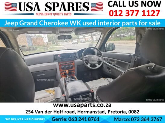Jeep Grand Cherokee WK/WH used interior parts for sale
