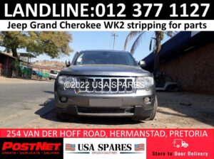 Jeep Grand Cherokee WK2 2011-19 stripping for used parts