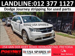 Dodge Journey SXT/RT 2007-19 stripping for used parts