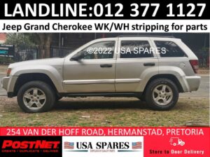 Jeep Grand Cherokee WK/WH 2005-10 stripping for used parts
