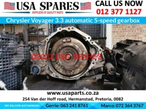 Chrysler Grand Voyager 3.3 5 speed manual gearbox for sale