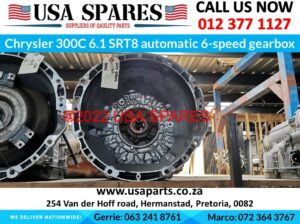Chrysler 300C 6.1 SRT8 used 6 speed automatic gearbox for sale