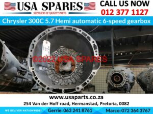 Chrysler 300C 5.7 used 6 speed automatic gearbox for sale