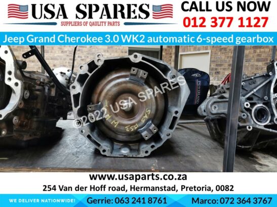 Jeep Grand Cherokee 3.0 WK2 used 6 speed automatic gearbox for sale