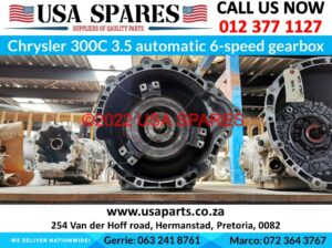 Chrysler 300C 3.5 used 6 speed automatic gearbox for sale