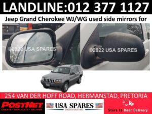 Jeep Grand Cherokee WJ/WG used side mirrors for sale