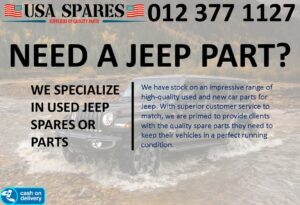 Jeep used spares parts for sale