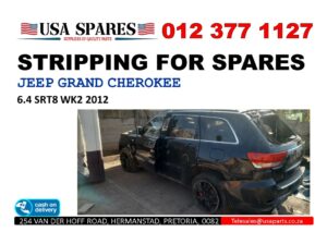 Jeep Grand Cherokee 6.4 WK2 SRT8 2012 stripping for spares