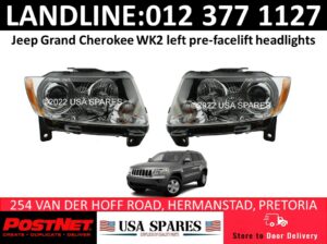 Jeep Grand Cherokee WK2 pre-facelift headlights for sale