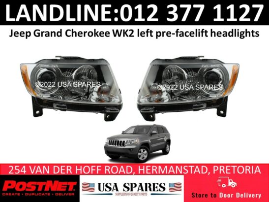 Jeep Grand Cherokee WK2 pre-facelift headlights for sale