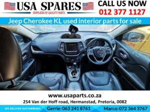 Jeep Cherokee KL used interior parts for sale