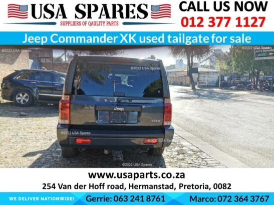 Jeep Commander XK tailgate for sale