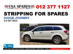 Dodge Journey 3.6 SXT 2012 stripping for spares