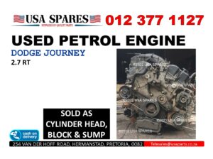 Dodge Journey 2.7 SXT/RT used petrol engine for sale