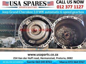 Jeep Grand Cherokee 3.0 WK used 6 speed automatic gearbox for sale