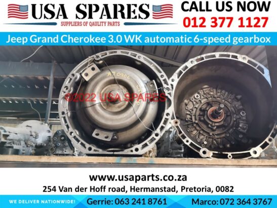 Jeep Grand Cherokee 3.0 WK used 6 speed automatic gearbox for sale